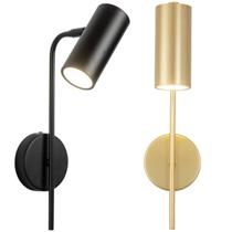 Luminária Arandela 38cm Parede 7 Watts LED 3 Cores Multitemperatura Metálica Gimpo KJBD-257