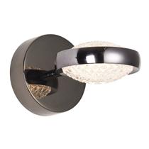 Luminária Arandela Beep Preto (L)12cm (C)20cm (A)6cm 1XLED Integrado 9W 3000k 500LM IP20 Luminária Arandela Beep Preto (L)12cm (C)20cm (A)6cm 1XLED Integrado 9W 3000k 500LM IP20