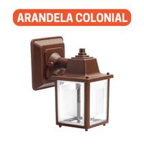 Luminaria Arandela Colonial Externa e Interna Bivolt E27