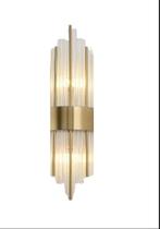 Luminária Arandela De Cristal 2 Lamp. - Cinderella