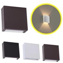 Luminária Arandela De Parede Slin Lisa Dois Fachos 110/220 Volts Luminária Arandela De Parede Slin Lisa Dois Fachos 110/220 Volts