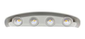 Luminaria Arandela Em Led Meia Lua 8w Bivolt - EMBULED Luminaria Arandela Em Led Meia Lua 8w Bivolt - EMBULED
