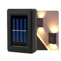 Luminaria Arandela Energia Solar Luz Led de Parede Externo