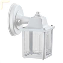 Luminaria arandela Externo Colonial Plastico Branco alz19