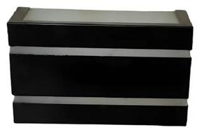Luminária Arandela Frisada Horizontal Ref 157 - Hansa Luminária Arandela Frisada Horizontal Ref 157 - Hansa
