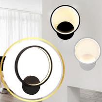 Luminária Arandela LED 24 Watts Alumínio Silicone Parede Teto Gimpo KJBD-01 Luminária Arandela LED 24 Watts Alumínio Silicone Parede Teto Gimpo KJBD-01