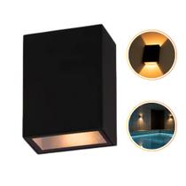 Luminária Arandela LED Slim 4W Premium Bivolt Iluminação Dupla Branco Quente BD224Y