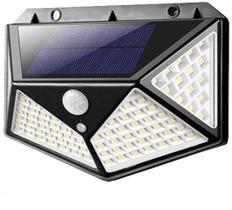 Luminaria Arandela Led Solar Com Sensor