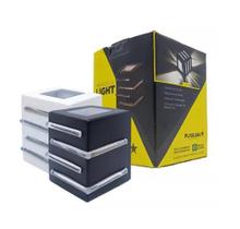 Luminária arandela light G9 branco com 2 aleta U e 4 Fachos - Plaslumi Luminária arandela light G9 branco com 2 aleta U e 4 Fachos - Plaslumi