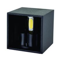 Luminária Arandela Mini LED 2W 3000K Facho Ajustável Preta metal Luminária Arandela Mini LED 2W 3000K Facho Ajustável Preta metal