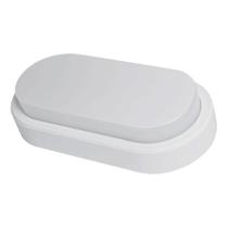 Luminária Arandela Oval 14W LED 6500K Demi 9313 IP65 Branca