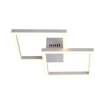 Luminária Arandela/Plafon Tec (L)41cm (C)41cm (A)4cm 1XLED Integrado 45W 3000k 2450LM IP20 Branco Bella Iluminação