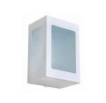 Luminária Arandela Retangular 3 Vidros 1 Lamp E27 - Juni
