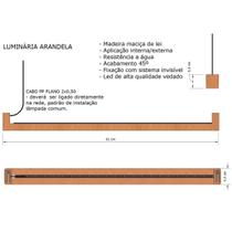 Luminária Arandela Retro Rustico De Parede Decoração Int/Ext