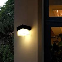 Luminária Arandela Solar 3 Tons De Luz