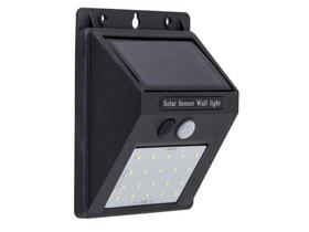 Luminária Arandela Solar LED para Jardim - com Sensor Quadrada Gaya 9651