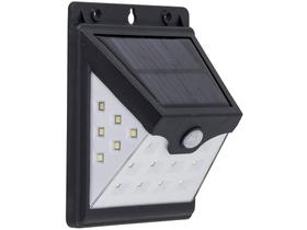 Luminária Arandela Solar LED para Jardim - com Sensor Quadrada Gaya 9662
