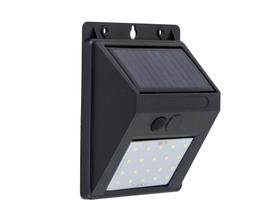 Luminária Arandela Solar LED para Jardim - Quadrada Gaya 9660