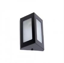Luminária Arandela Triangular 2 Vidros 1 Lamp. - Juni