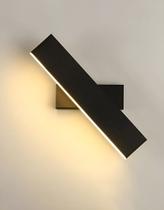 Luminária Arandela Zenit Luz Led 12w 3 Tonalidades Diferentes Rotativa 350 Bivolt Retangular Moderna Luminária Arandela Zenit Luz Led 12w 3 Tonalidades Diferentes Rotativa 350 Bivolt Retangular Moderna