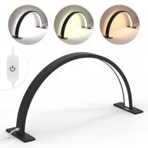 Luminária Arco Meia Lua Articulada Estética e Manicure 55cm/75cm Luminária Arco Meia Lua Articulada Estética e Manicure 55cm/75cm