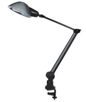 Luminária Articulada com Garra e cúpula de alumínio ref.393 Ilutec