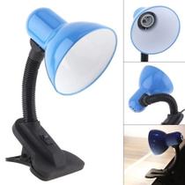 Luminaria Articulada Mesa Abajur Garra Presilha Sala Quarto Escritório Soquete Lampada