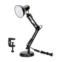 Luminária Articulada Preto com Pedestal