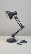 Luminária Articulável 65cm Base e Garra Preto Luminária Articulável 65cm Base e Garra Preto