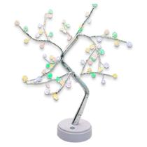 Luminária Árvore Cerejeira 60 Leds USB Ou Pilha Decoração Mesa Escritório - UD