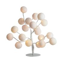 Luminária Árvore de Luz Aspen Estilo Bonsai Branco - CORMILU