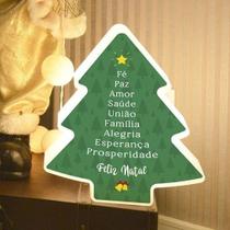 Luminária Árvore de Natal - Desejos Luminária Árvore de Natal - Desejos