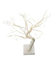 Luminária Árvore Galhos Luzes Amarelas 37cm Luminária Árvore Galhos Luzes Amarelas 37cm