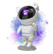 Luminária Astronauta Luz Noturna Projetor Som Estrelas Luminária Astronauta Luz Noturna Projetor Som Estrelas