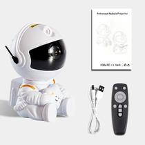 Luminaria Astronauta Projector Galáxia Crianças Luzes Noturnas, Galáxia Nebulosa Astronauta Estrela MODELO:Sentado com A
