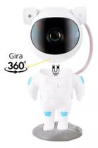 Luminária Astronauta Projetor Galáxia Led Nebuloso Estrelado