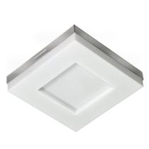 Luminária Astúrias Led 9w 3000k Branco 18x18 Tualux Luminária Astúrias Led 9w 3000k Branco 18x18 Tualux