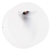 Luminária Balizador de LED de Sobrepor Redondo Risu 1X3W Bella Iluminação Branco