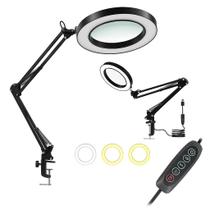 Luminária Bancada Led Estética Articulável Depilação Bivolt 110220v2EM1
