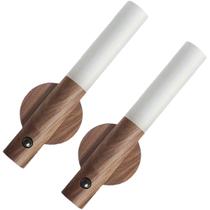 Luminaria Bastao Kit 2 Uni Sensor Presença Detecta Movimento Base Magnetica Iluminaçao Decoraçao Parede Casa Predio