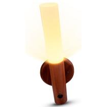 Luminaria Bastao Led Inteligente Usb Recarregavel Sensor Presença Movimento Luz Noturna Base Magnetica Iluminaçao