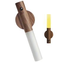 Luminaria Bastao Sensor Movimento Detecta Presença Base Magnetica USB Parede Iluminaçao Recarregavel Decoraçao Multiuso