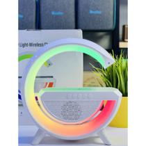 Luminária Bluetooth Inteligente Carregador Luz Rgb Portatil Tecnologia Inovadora Luminária Bluetooth Inteligente Carregador Luz Rgb Portatil Tecnologia Inovadora