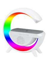 Luminária Bluetooth Inteligente Carregador Rápido Luz Rgb Portatil