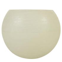 Luminária Bola 20 Cm Marfim