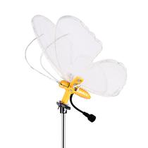 Luminária Borboleta com luz quente para área externa, interna ou decoração da Árvore de Natal Grillo 40 cm (bivolt)