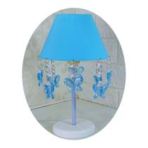 Luminária Borboletas Bebê ul Abajur Para Mesa De Cabeceira
