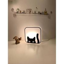 Luminária Box Black Cat