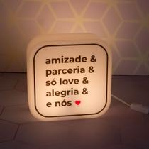 Luminária Box Combinação Perfeita Luminária Box Combinação Perfeita
