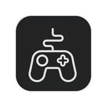 Luminária Box Controle Gamer Light Preto